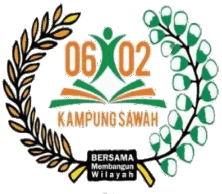 Logo RT 06 RW 02 Kampung Sawah